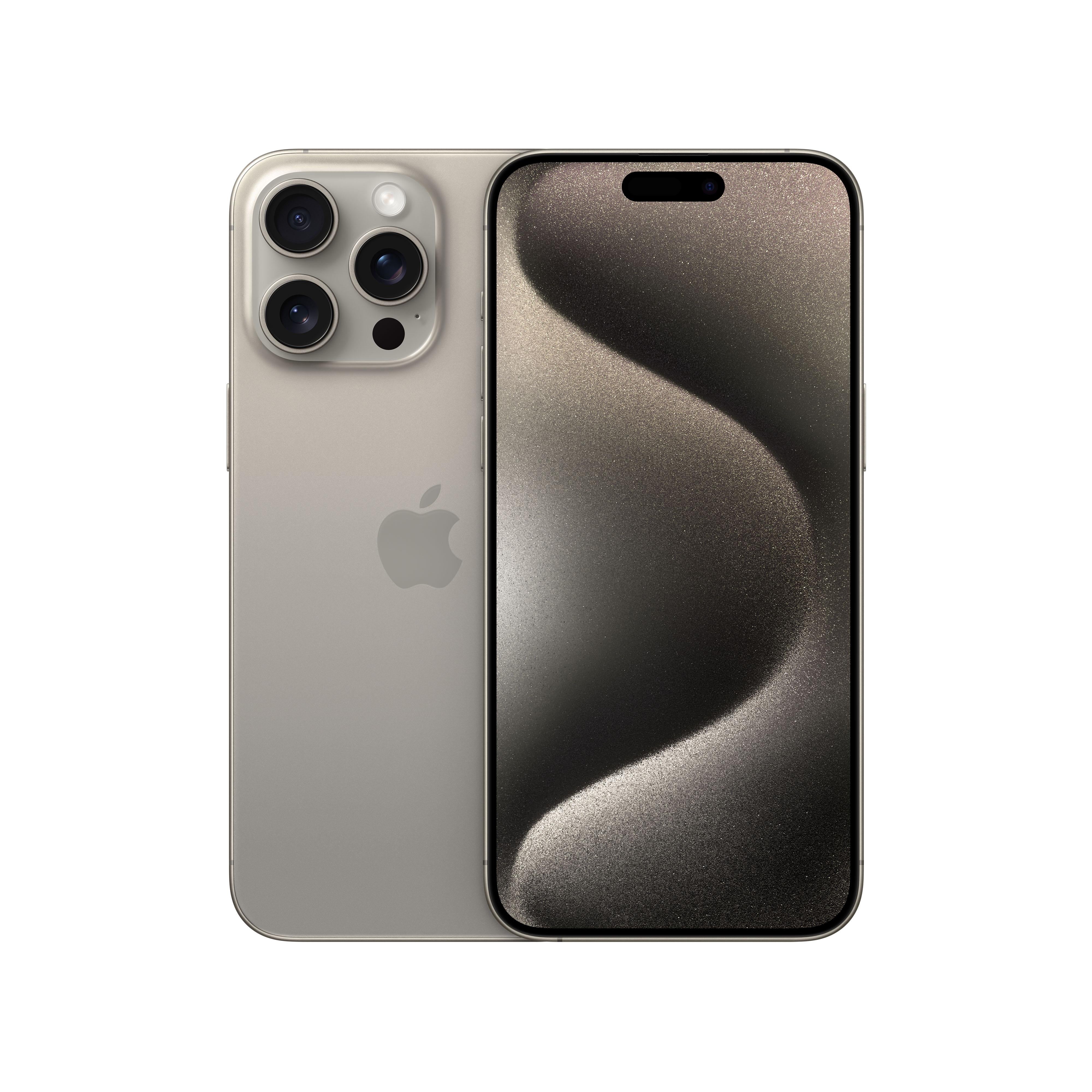 Apple iPhone 15 Pro Max 256GB Natural Titanium – iStudio Singapore