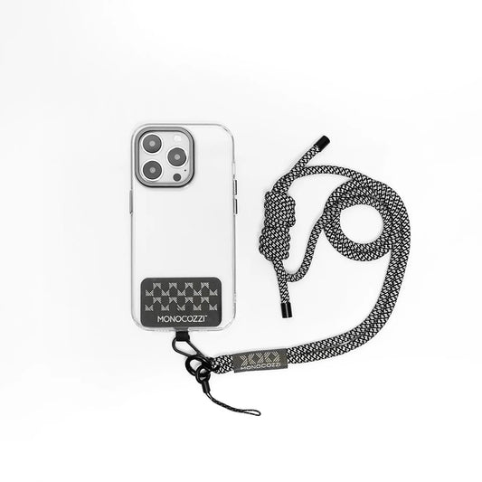 Monocozzi ESSENTIALS | Phone Strap with AirPods Pro holder function - Black