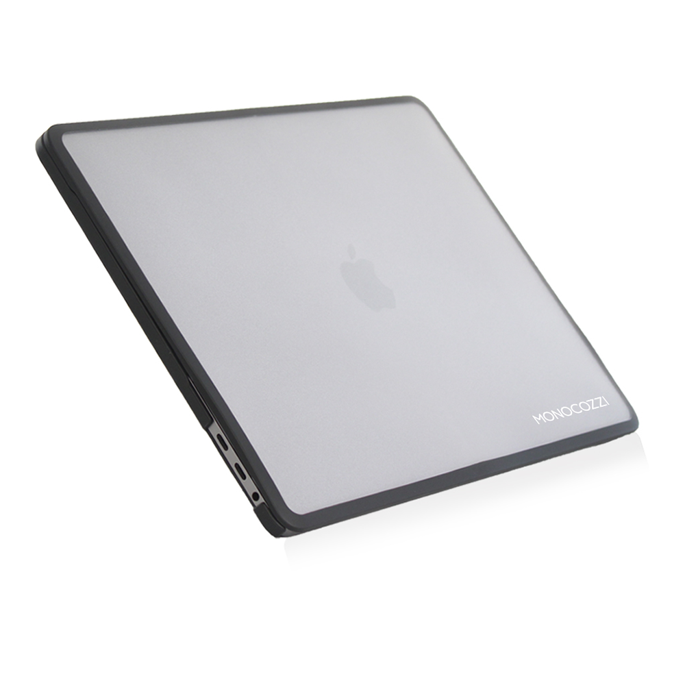 Monocozzi LUCID | Shockproof Polycarbonate Clear Case for MacBook Air 15-inch M2 - Charcoal