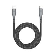 Monocozzi ESSENTIALS | USB-C To USB-C 240W 20Gbps Braided Sync & Charge Cable 1.2M - Charcoal