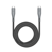 Monocozzi ESSENTIALS | USB-C To C 240W Thunderbolt 4 Braided Sync & Charge Cable 1.2M - Charcoal