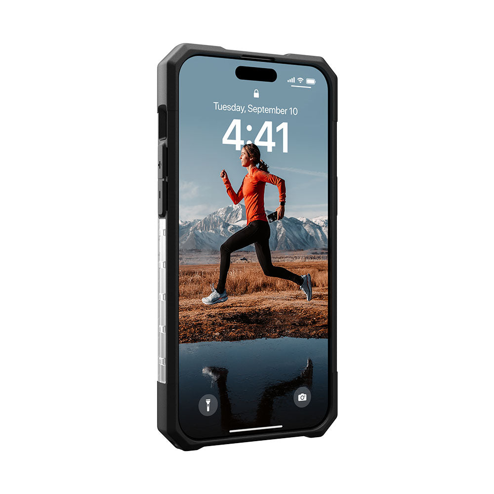 UAG Plasma iPhone 15 Pro Case - Ice