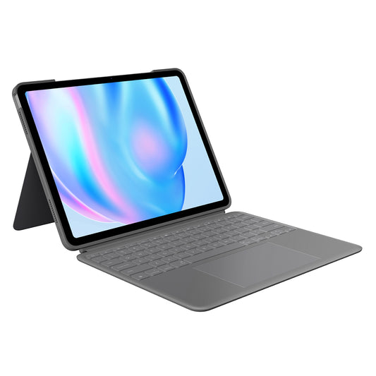 LOGITECH COMBO TOUCH IPAD AIR 13-INCH[M2] (1Y) (2024) - Oxford Grey
