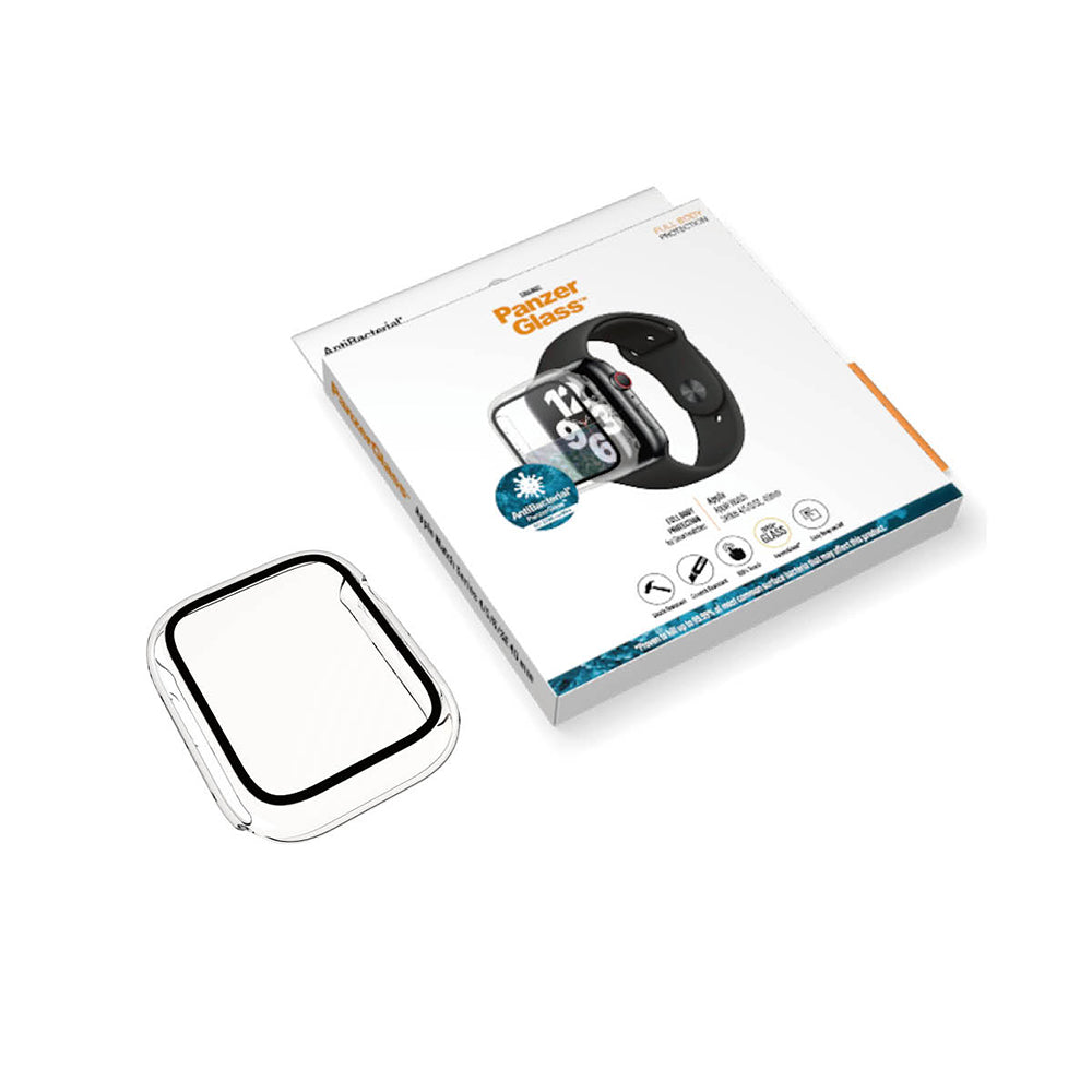 PanzerGlass™ Full Body Watch Series Apple 4 | 5 | 6 | SE 40mm | Screen Protector Glass | Transparent