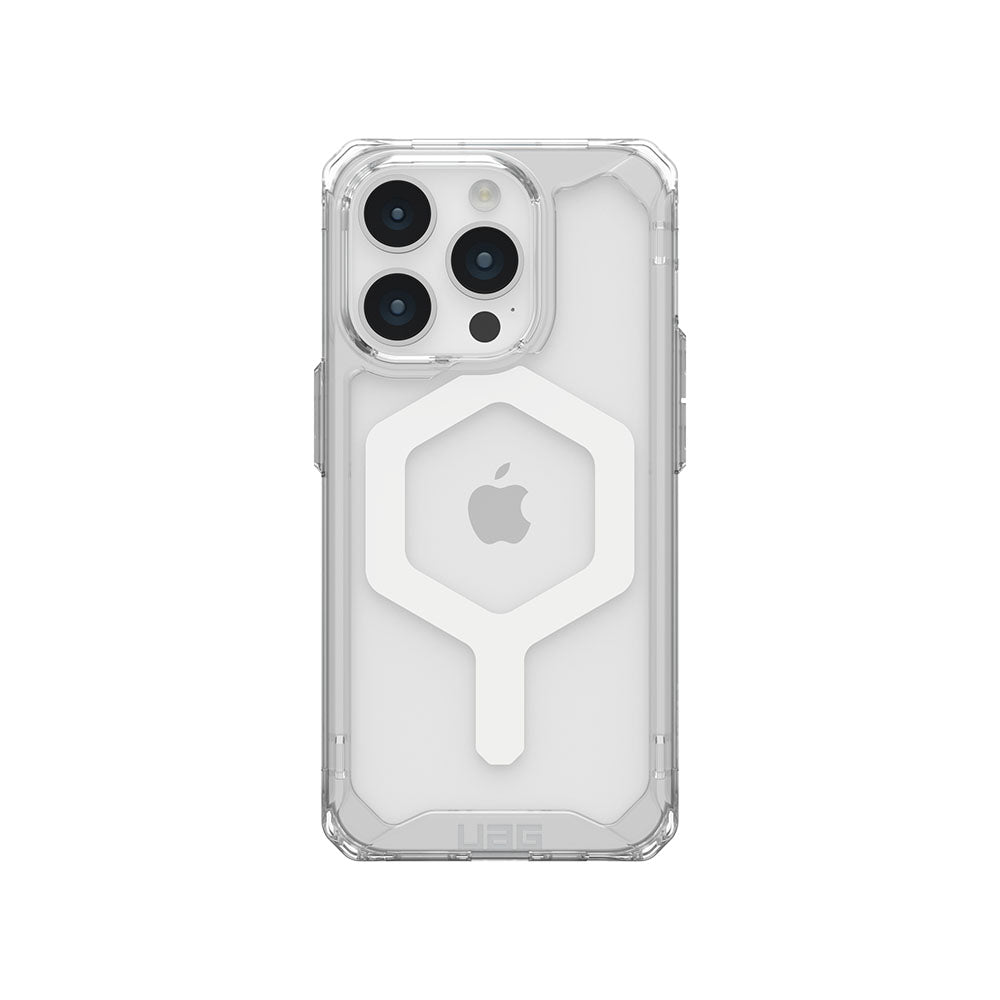 UAG Plyo for Magsafe iPhone 15 Pro Case - Ice/White