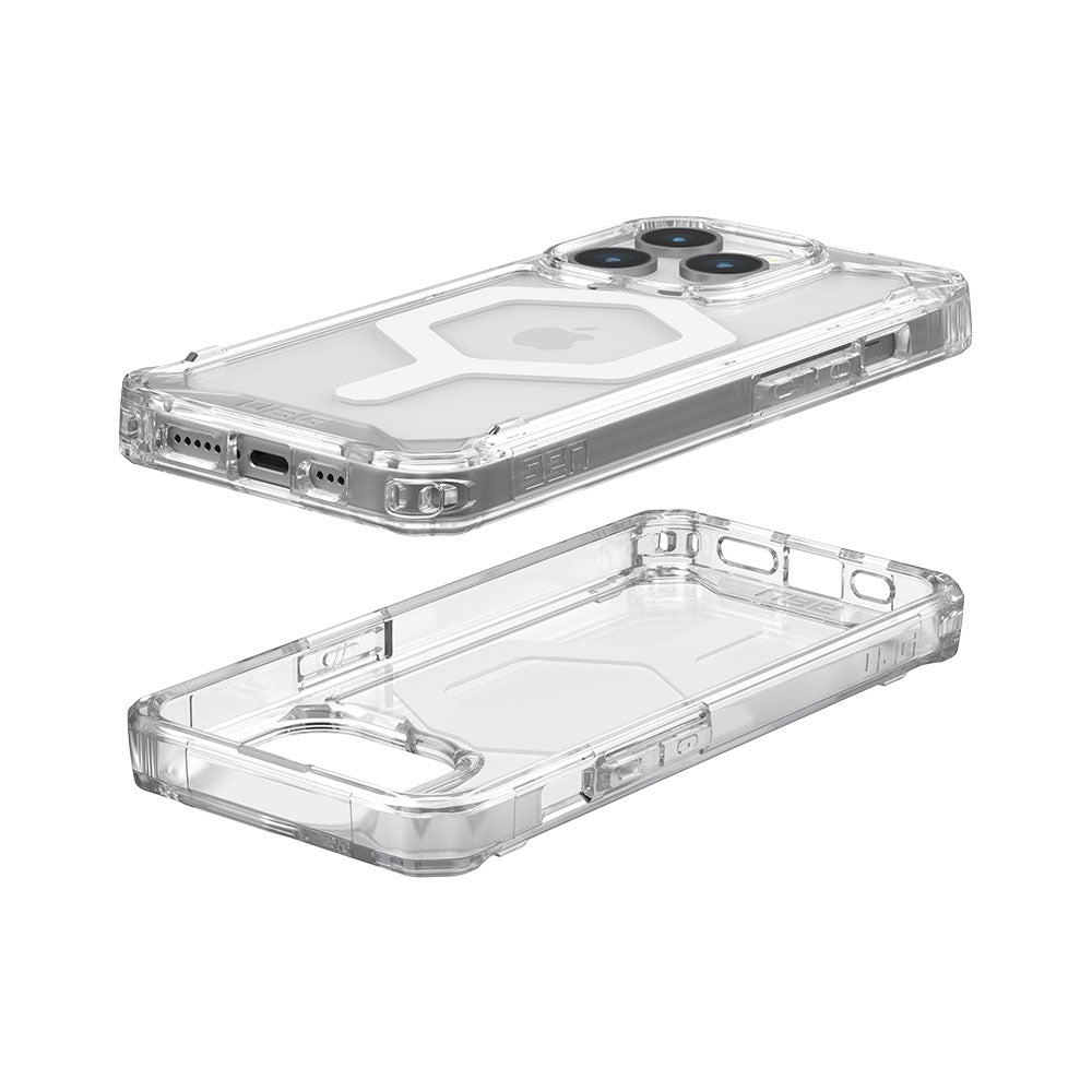 UAG Plyo for Magsafe iPhone 15 Pro Case - Ice/White