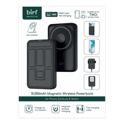 Birf 10000mAh Magnetic Powerbank for Phone Earbuds Watch