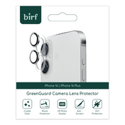 Birf iPhone 16/16 Plus GreenGuard Camera Lens Protector