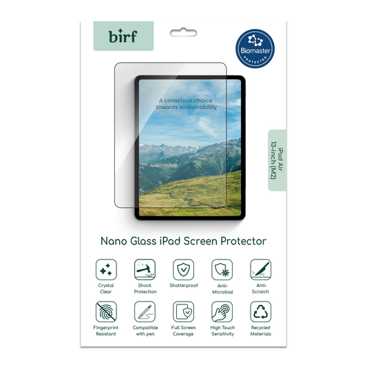 Birf iPad Air 13 (2024) NanoGlass Screen Protector