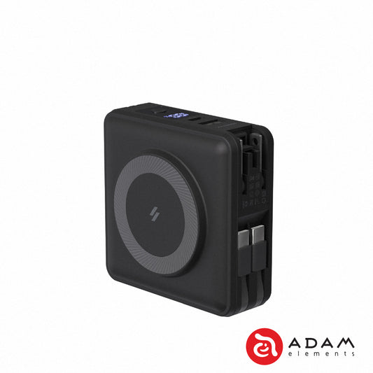 Adam Element GRAVITY X5 5-in-1 Ultra Compact Power Bank (Black)