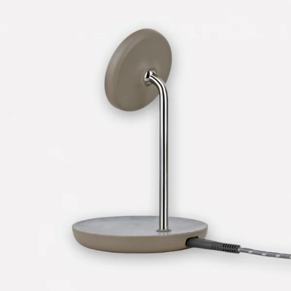 Monocozzi Motif 2 in 1 Wireless Charging Stand - Smoke Stone