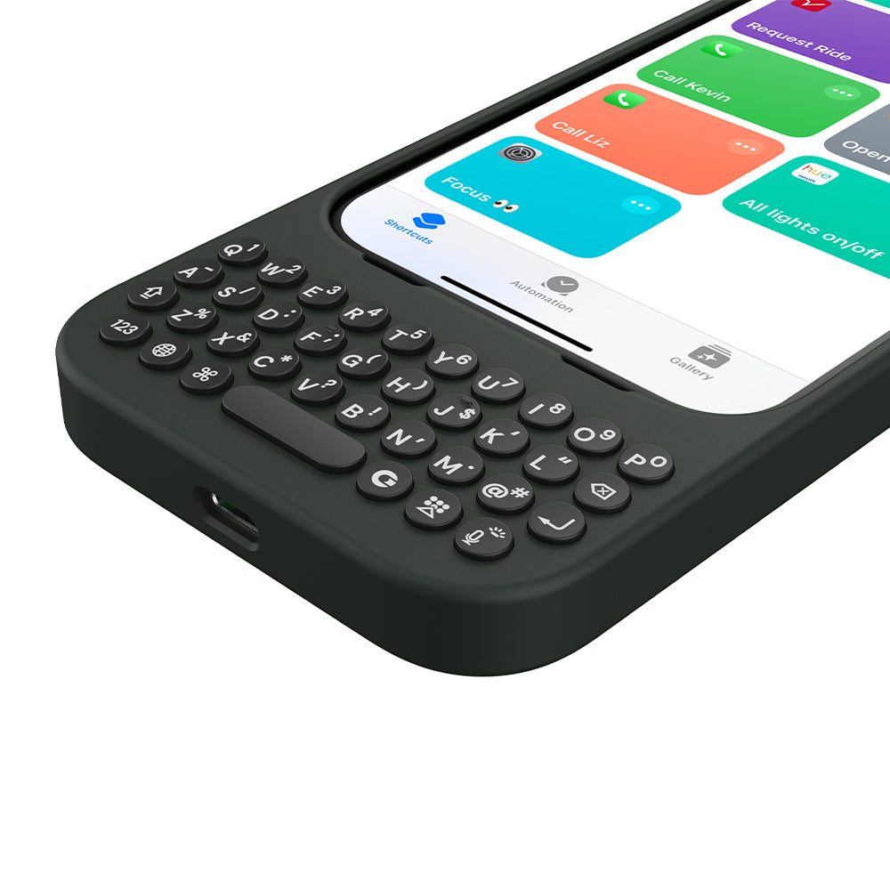 Clicks Keyboard for iPhone 16 Pro- Onyx