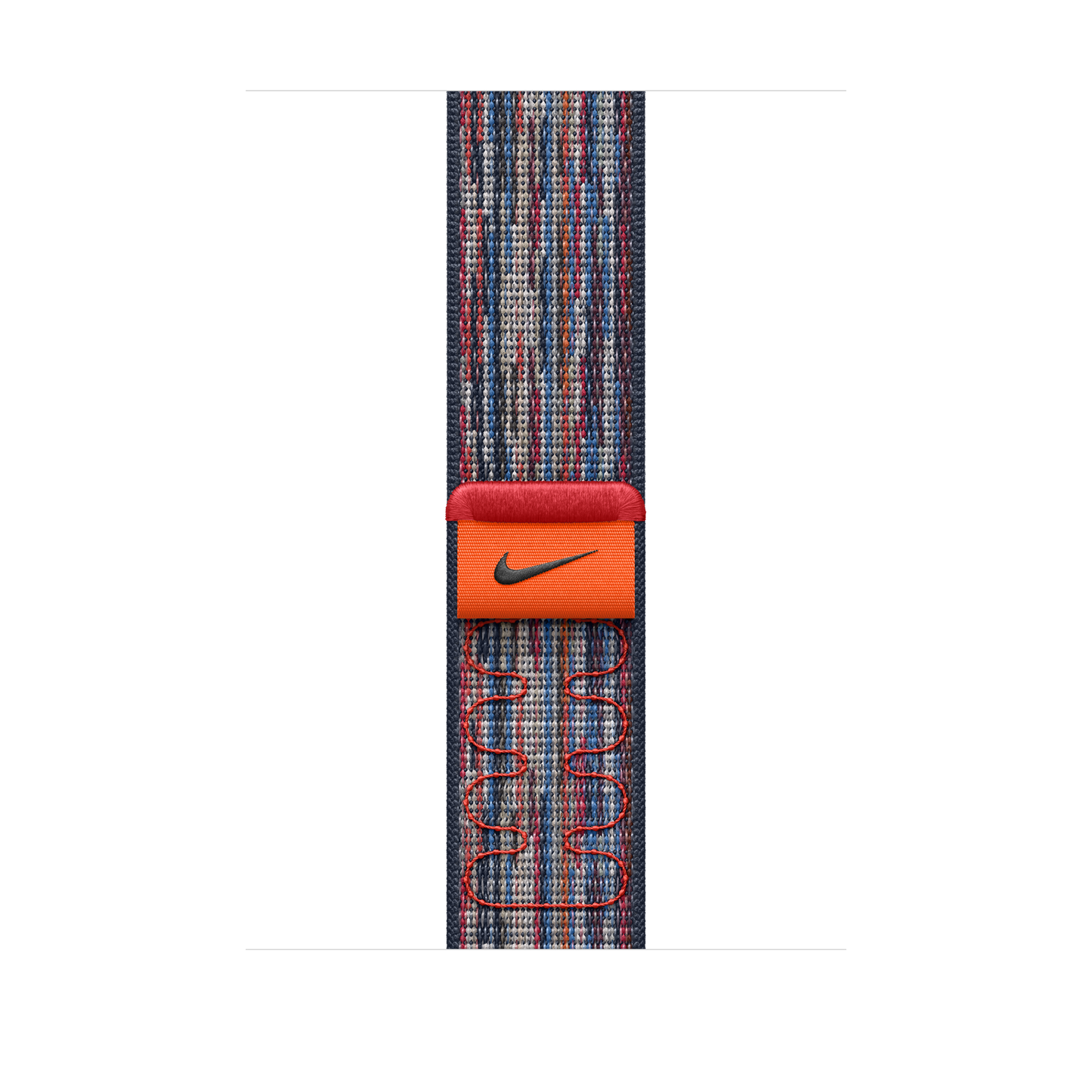 46mm Blue/Red Nike Sport Loop