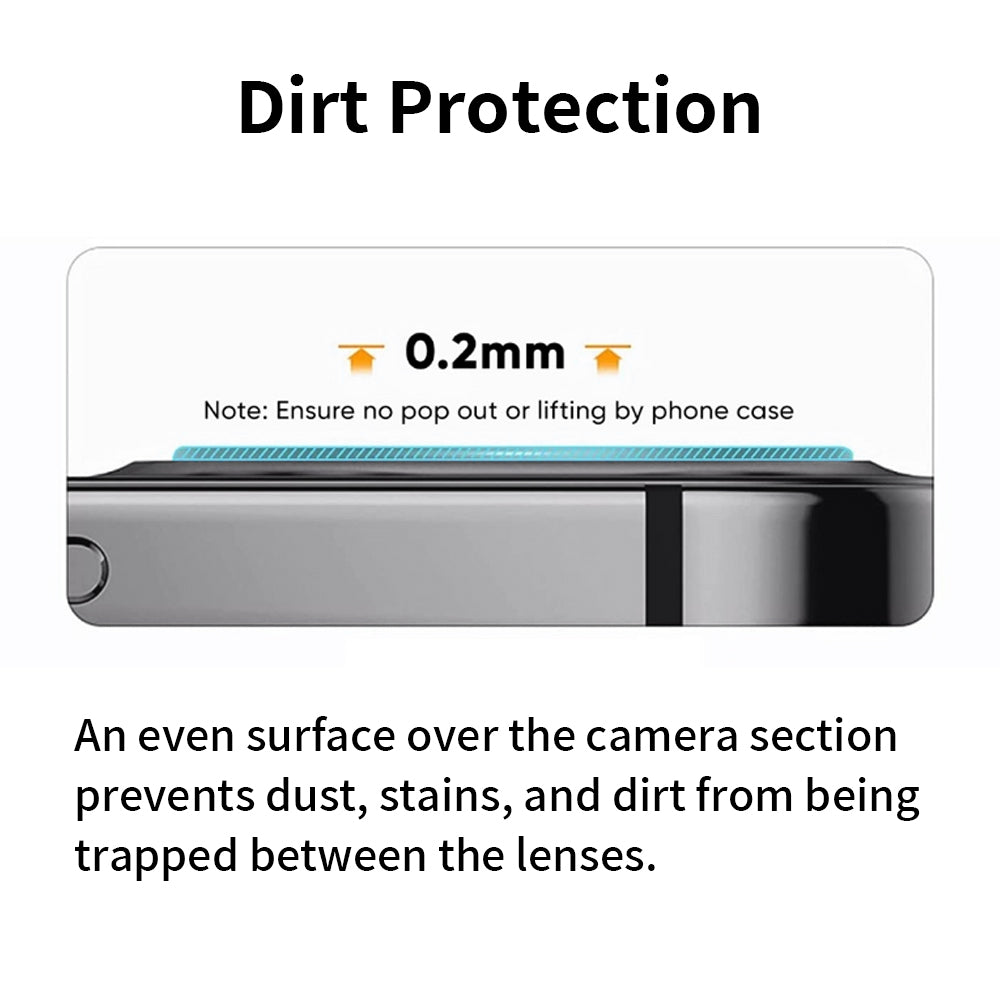 Birf iPhone 16 Pro/16 Pro Max EcoGuard Camera Lens Protector