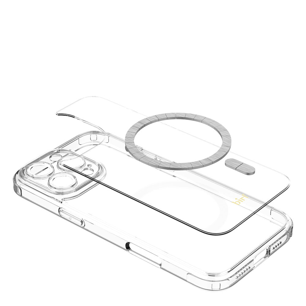 Birf iPh 16 Pro MS EcoGuard Full Protect Clear Case