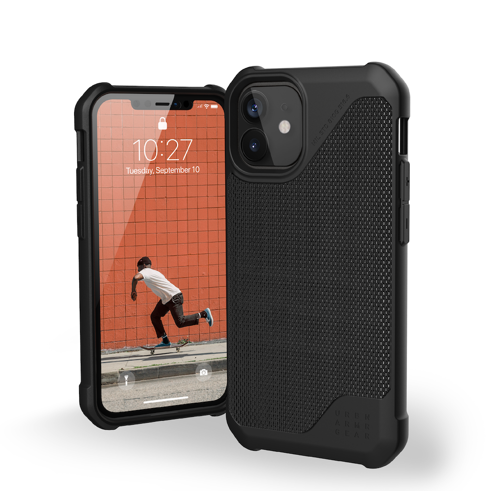 UAG Metropolis LT for iPhone 12 mini - FIBR ARMR Black