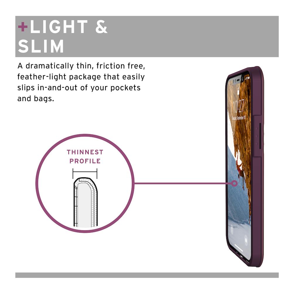 [U] by UAG Anchor for iPhone 12 Pro Max - Aubergine