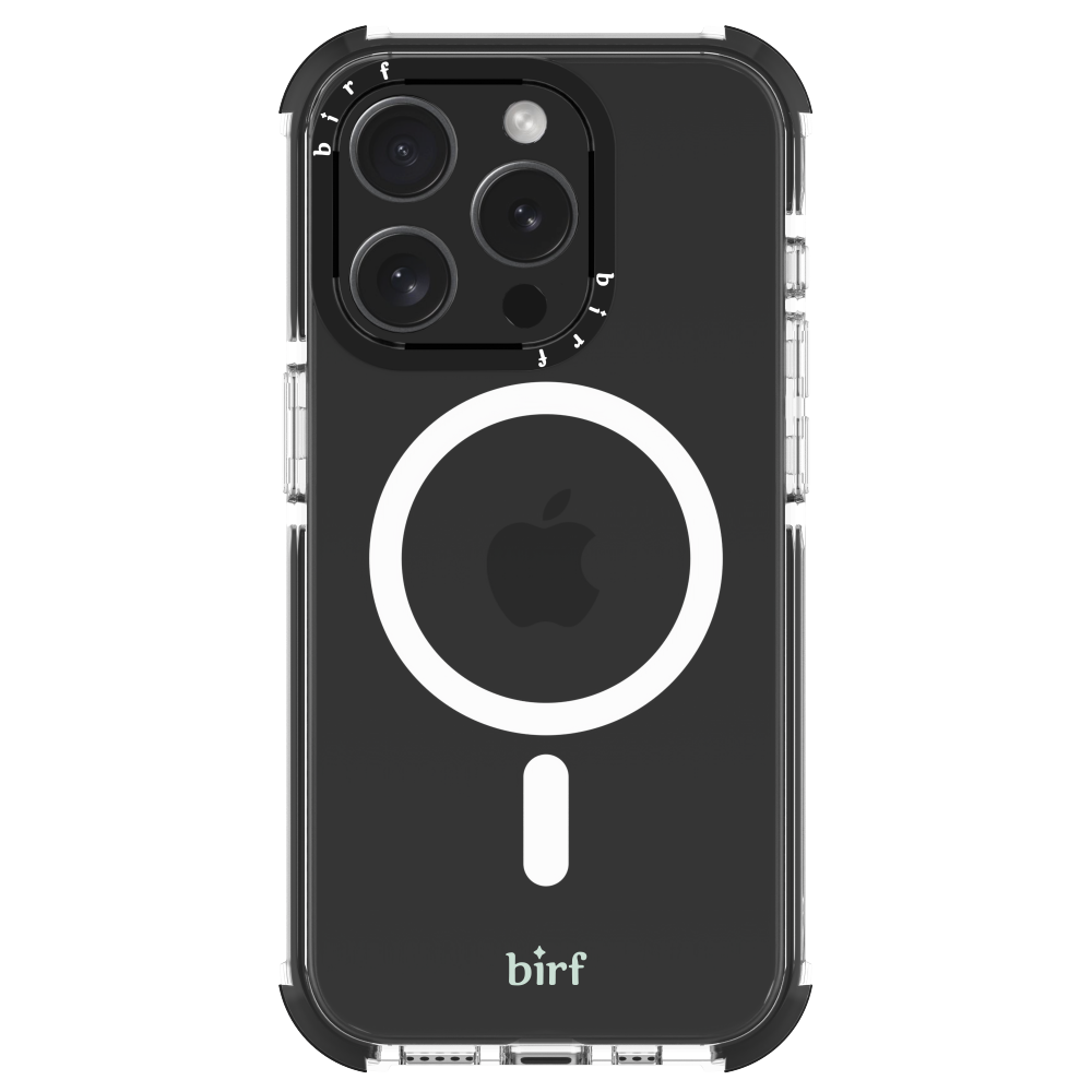 Birf iPhone 15 Pro GreenGuard Clear Series With MagSafe