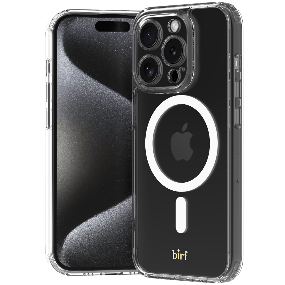 Birf iPhone 15 Pro Max EcoGuard Clear Series With MagSafe