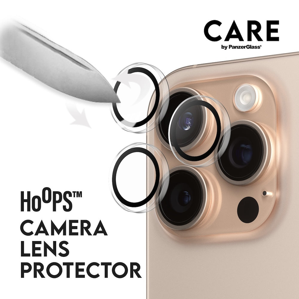 CARE by PanzerGlass® Flagship 3-in-1 Bundle for iPhone 16 Pro Max