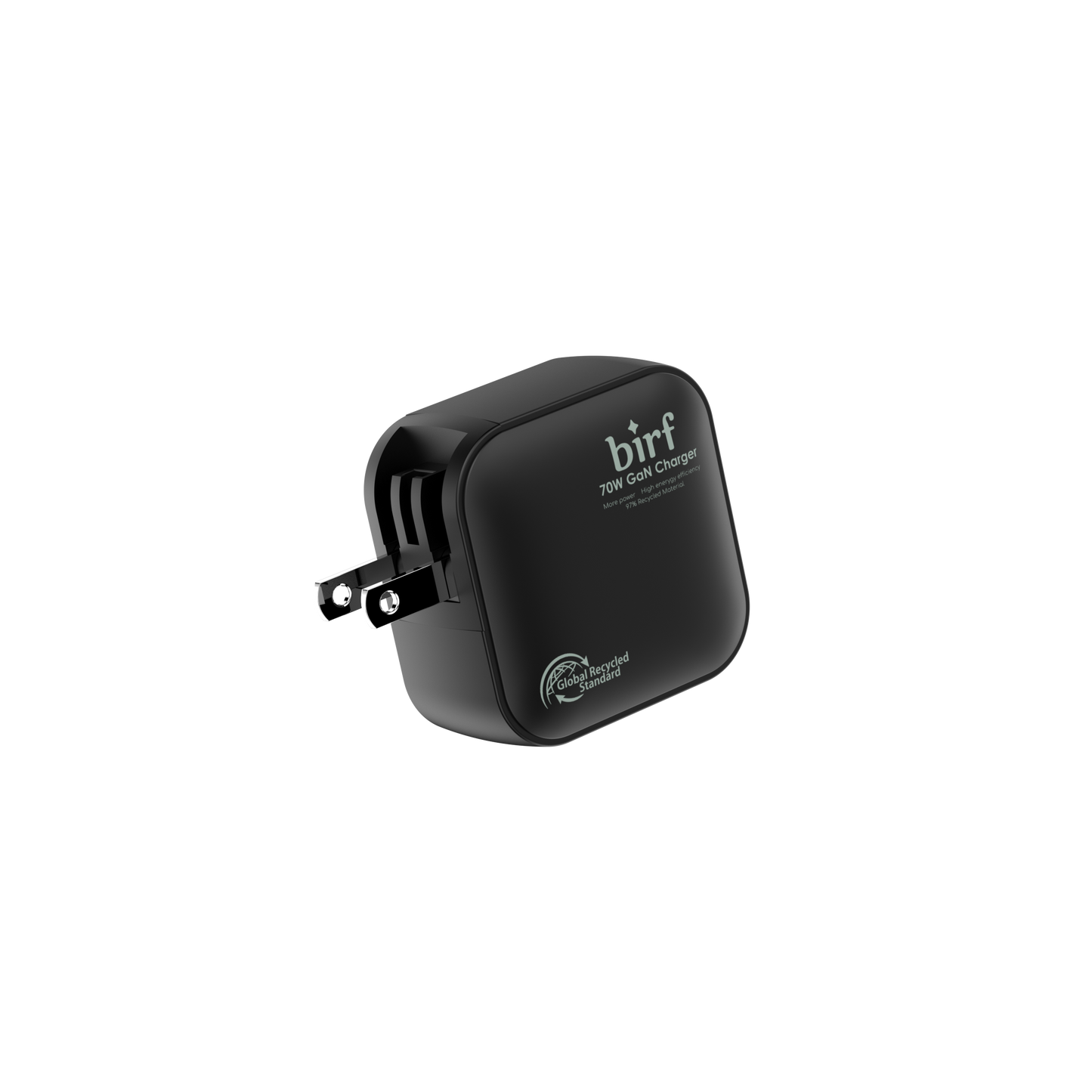 Birf Eco Mini 70W GAN Ultra Compact Travel Charger