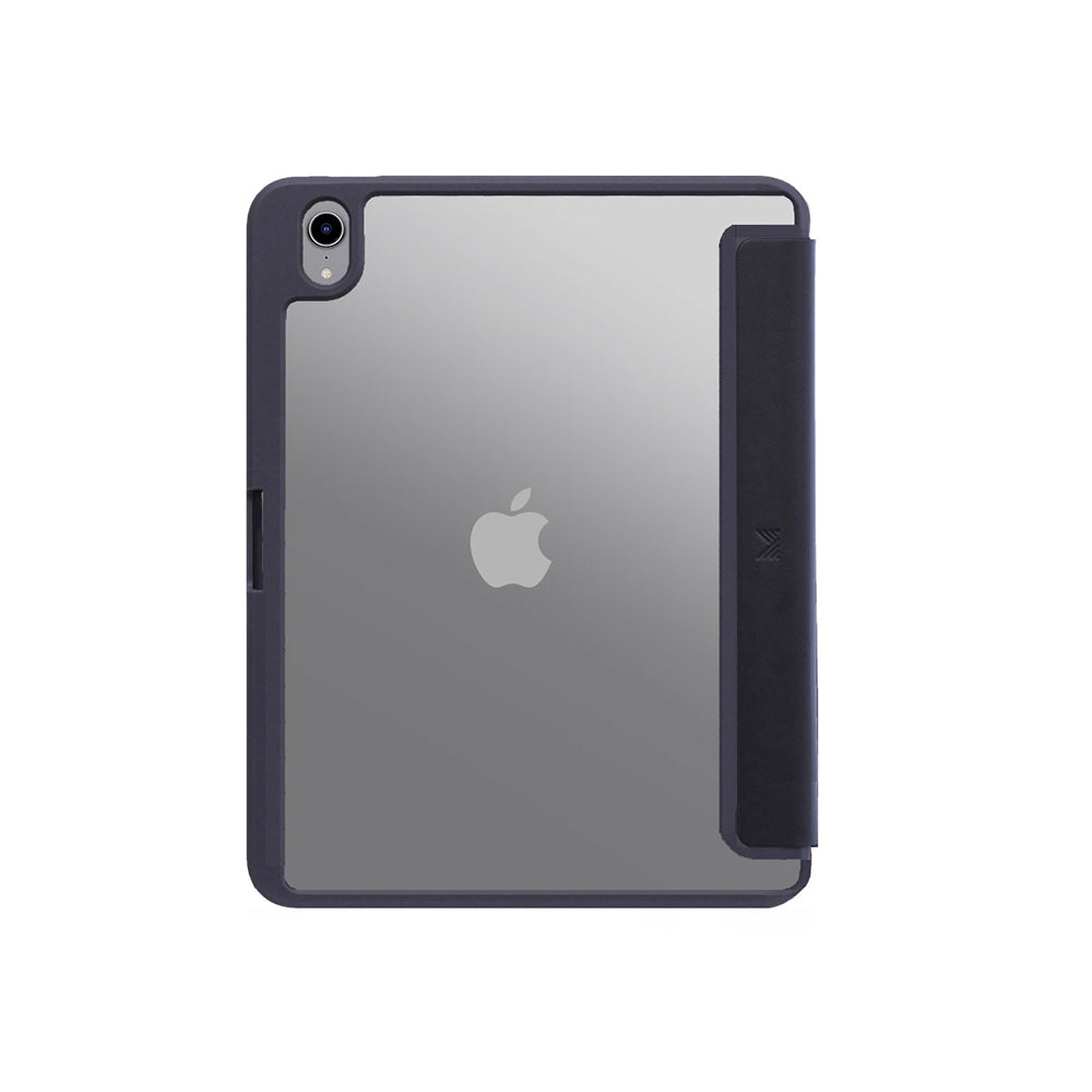 Monocozzi Lucid Ultra Light Full Protection Folio Case iPad 10.9 (2022) with Apple Pencil Slot - Charcoal