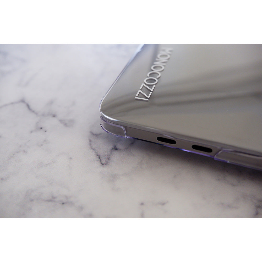 Monocozzi LUCID SLIM | Ultra Slim Polycarbonate Transparent Case for MacBook Pro 16 M2/M1 - Clear