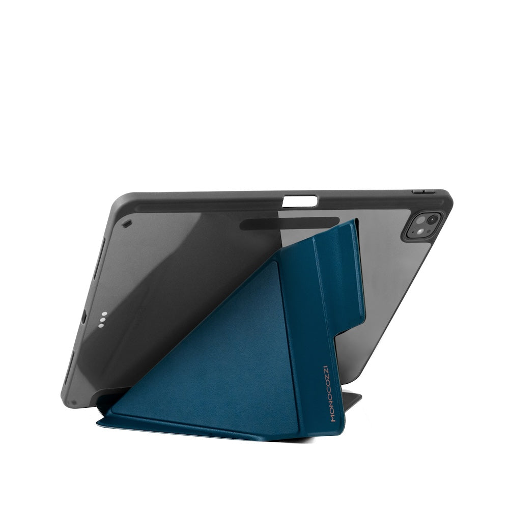 Monocozzi LUCID REFINED FOLIO | Full Protection Folio Case for iPad Air 13" (2024) - Midnight Blue