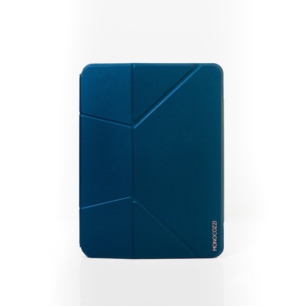 Monocozzi LUCID RAISE| Full Protection Standing Folio Case for iPad Air 11" (2024) - Midnight Blue