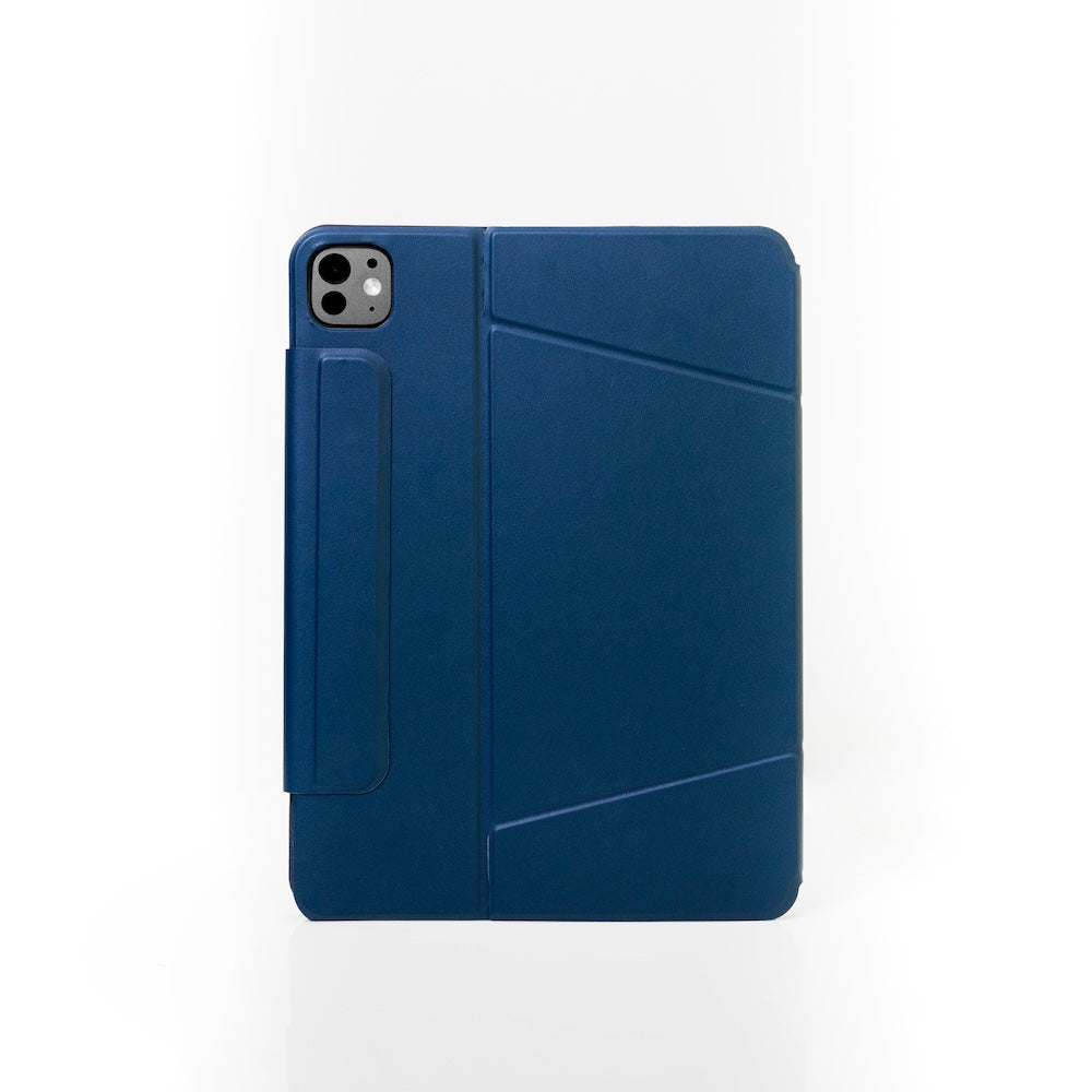 Monocozzi LUCID RAISE| Full Protection Standing Folio Case for iPad Air 11" (2024) - Midnight Blue