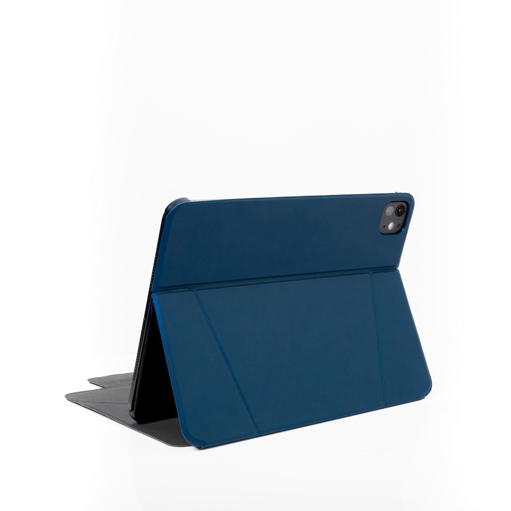 Monocozzi LUCID RAISE| Full Protection Standing Folio Case for iPad Air 11" (2024) - Midnight Blue