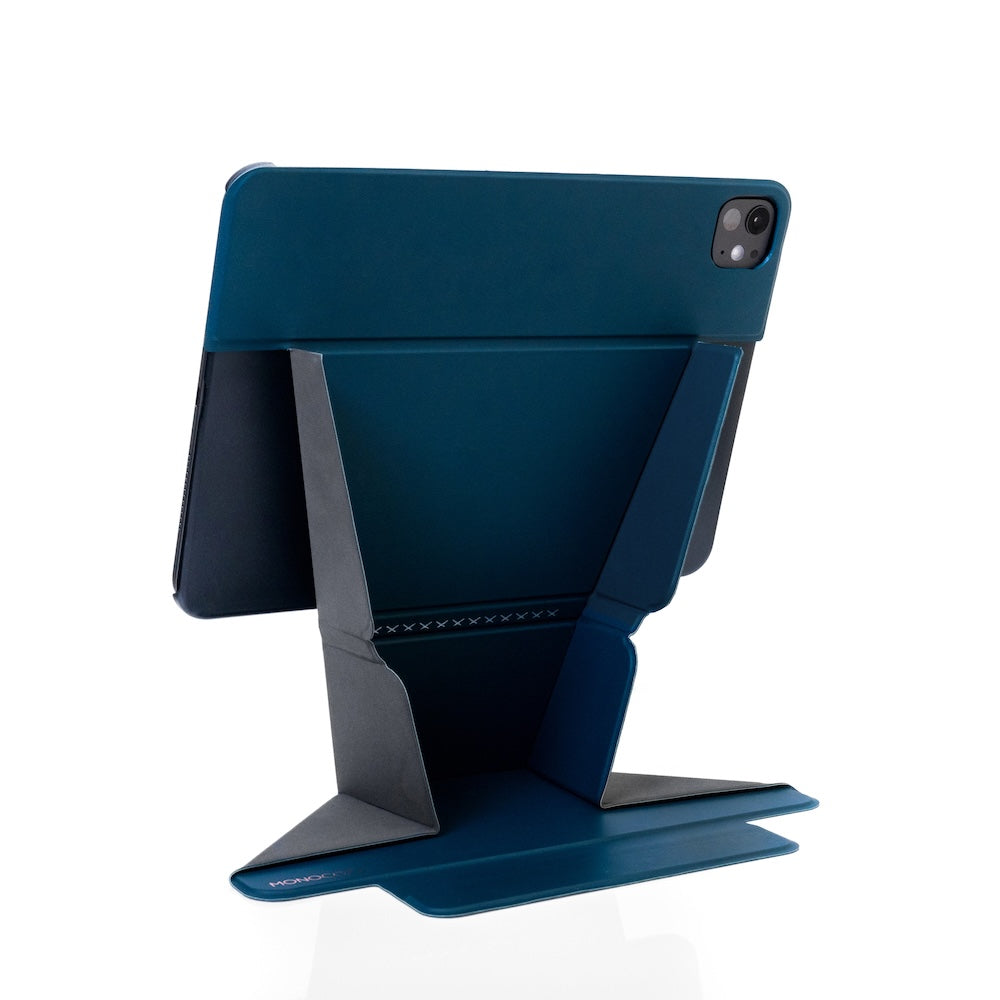 Monocozzi LUCID RAISE| Full Protection Standing Folio Case for iPad Air 11" (2024) - Midnight Blue