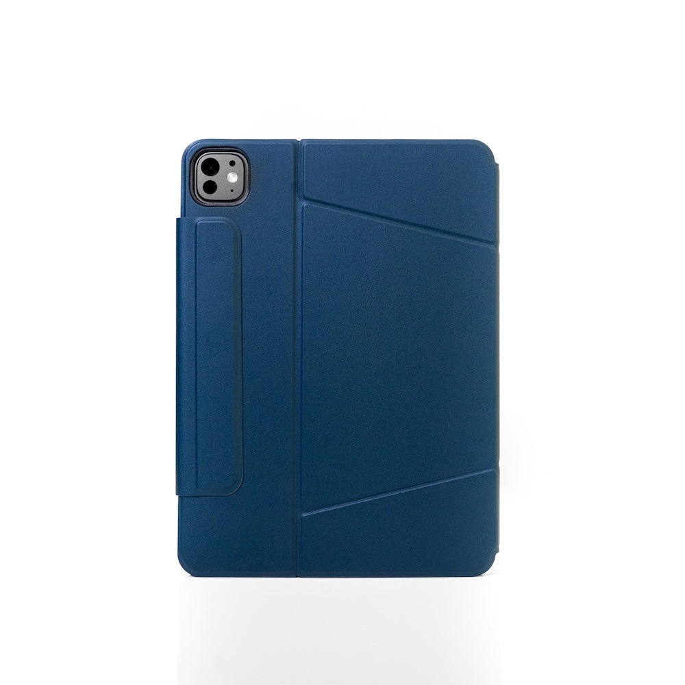 Monocozzi LUCID RAISE| Full Protection Standing Folio Case for iPad Pro 11" (2024) - Midnight Blue