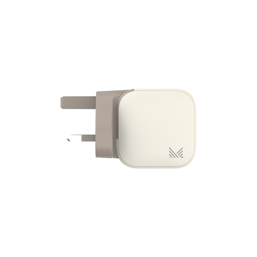 Monocozzi ESSENTIALS | 45W 2-Ports USB-C GaN Charger (UK) - Sand