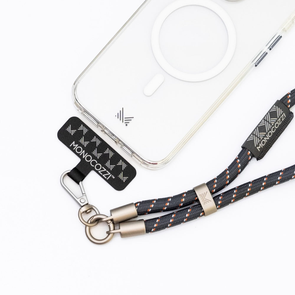 Monocozzi ESSENTIALS | Rope Wrist Strap for iPhone - Prussian Blue