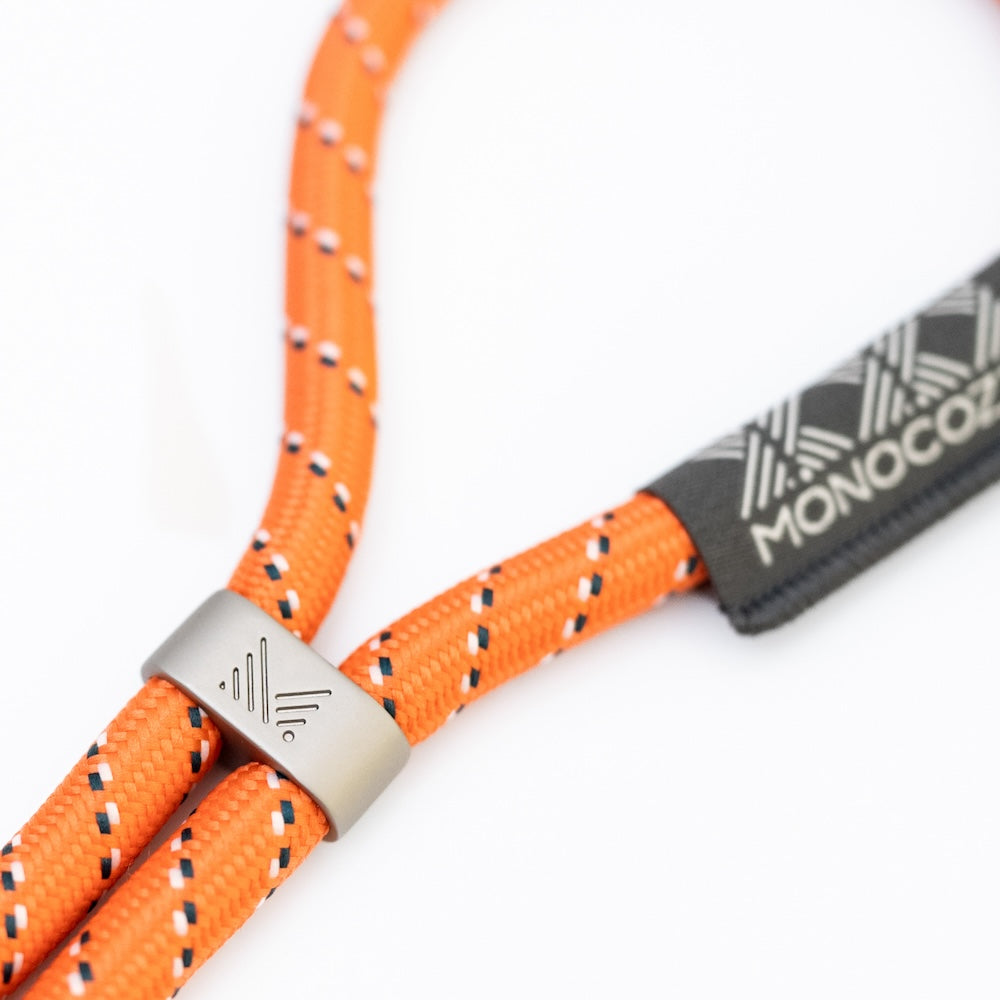 Monocozzi ESSENTIALS | Rope Wrist Strap for iPhone - Terracotta