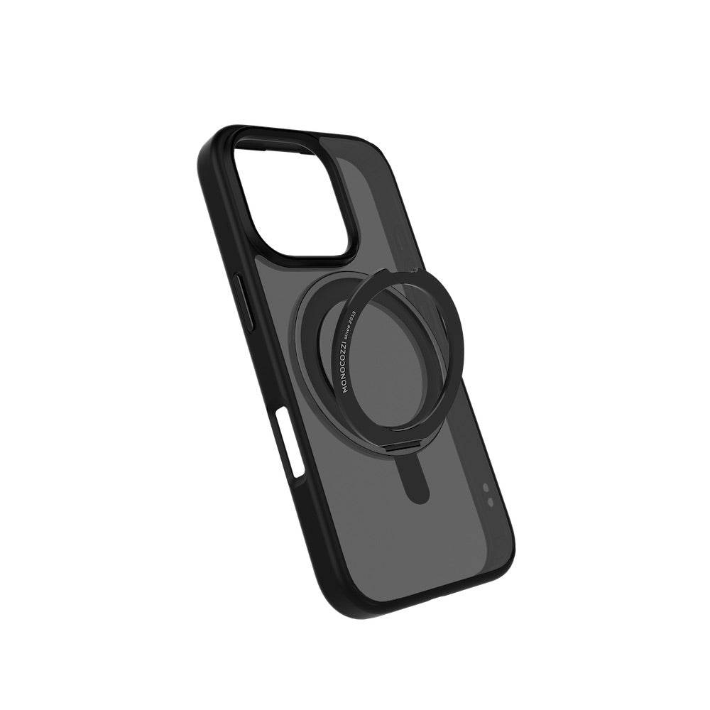 Monocozzi SafeProtect 10ft Drop Proof w/ rotatable ring for iPhone 16 Pro Max - Black