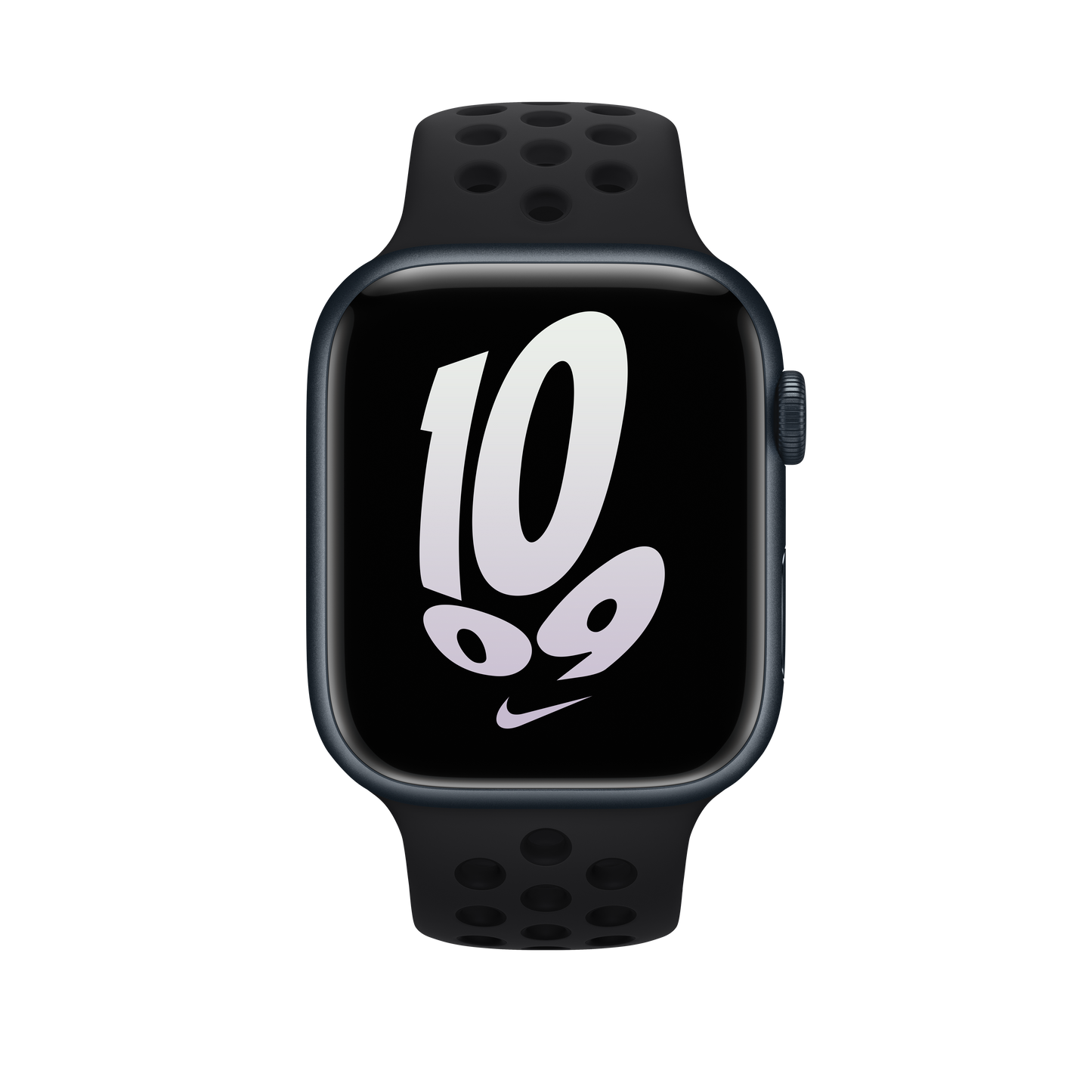 Apple 45mm Black/Black Nike Sport Band