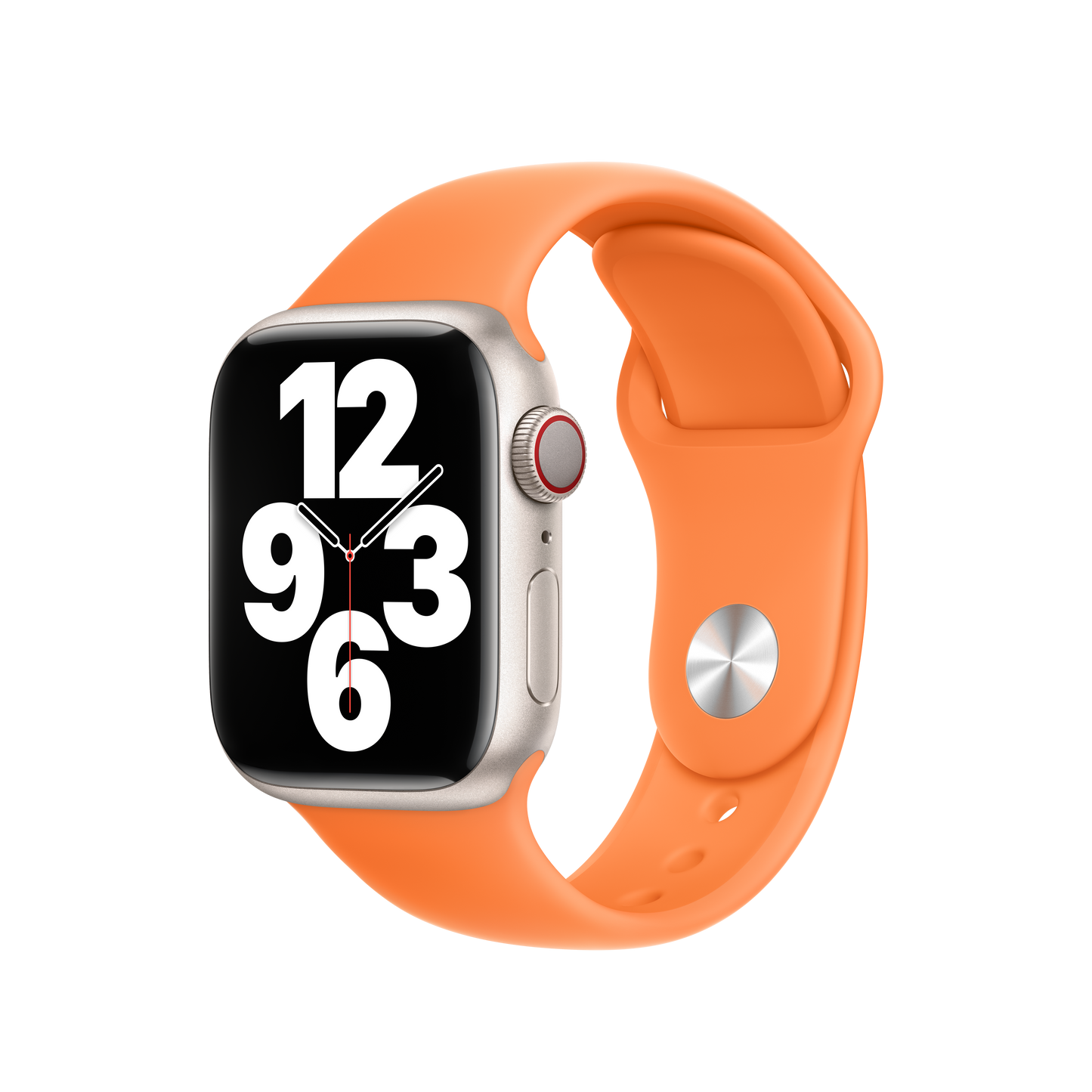 Apple 41mm Bright Orange Sport Band