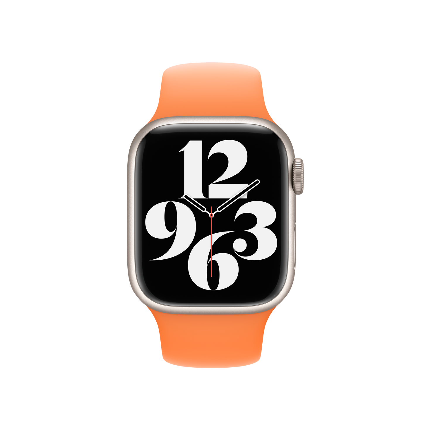Apple 41mm Bright Orange Sport Band