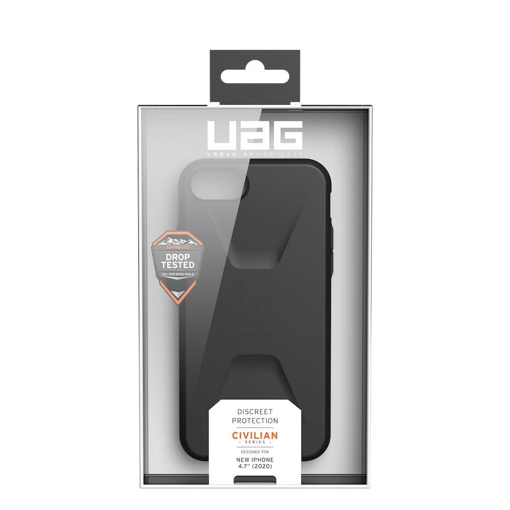 UAG Civilian for iPhone SE - Black