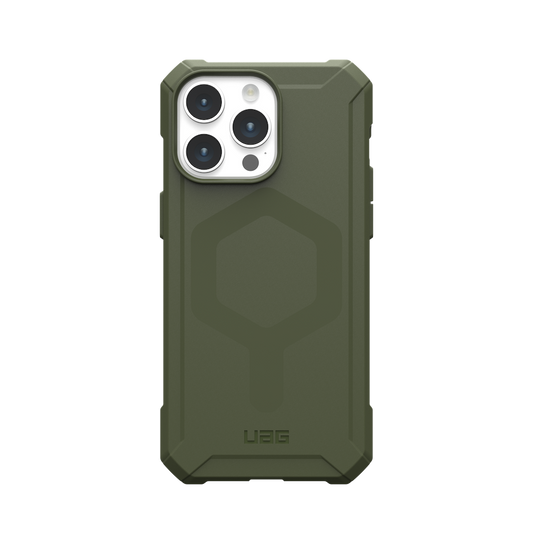 UAG Essential Armor for Magsafe iPhone 15 Pro Max Case - Olive Drab