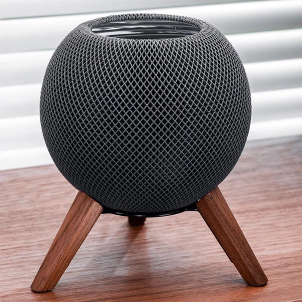 balolo HomePod Mini TriPod Black Walnut