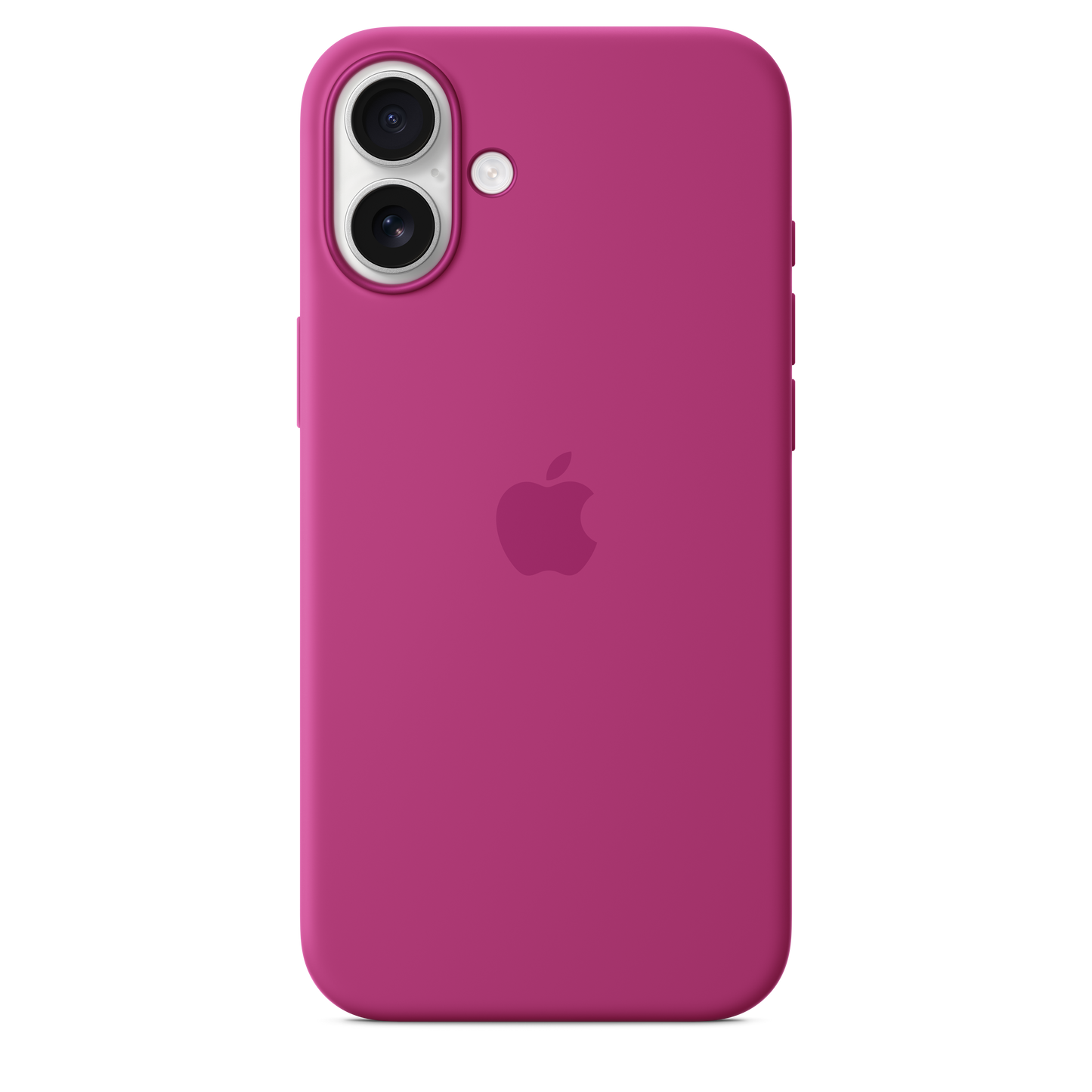 iPhone 16 Plus Silicone Case with MagSafe - Fuchsia