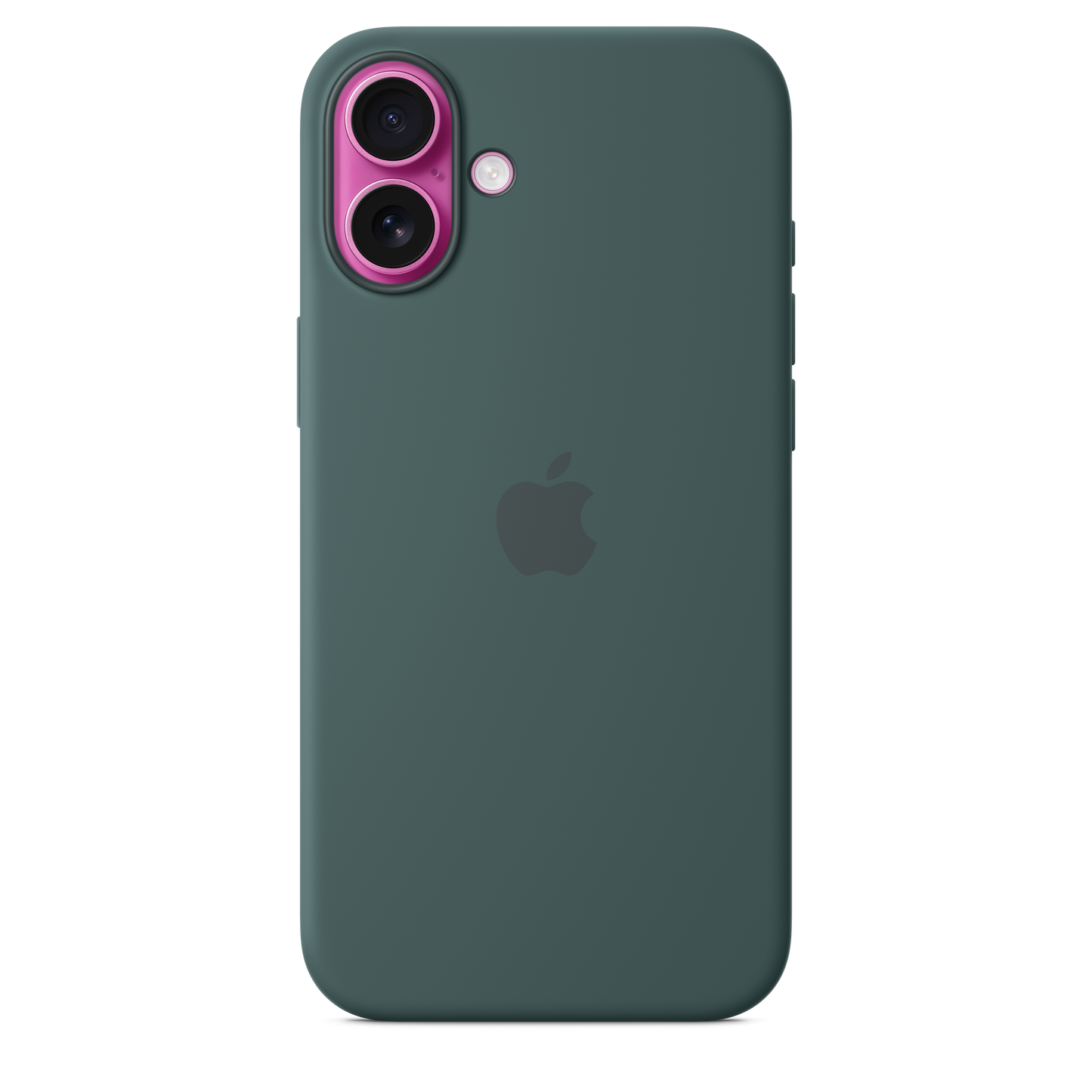 iPhone 16 Plus Silicone Case with MagSafe - Lake Green