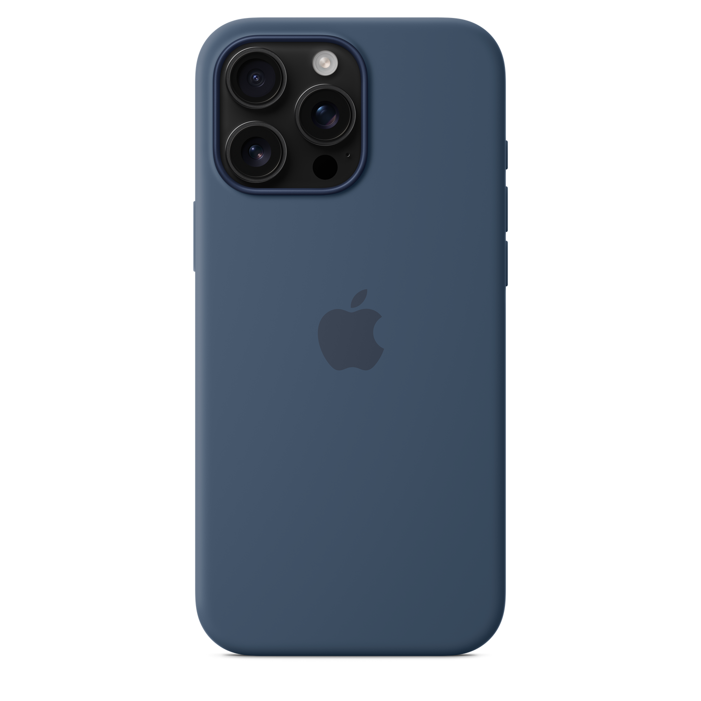 iPhone 16 Pro Max Silicone Case with MagSafe - Denim