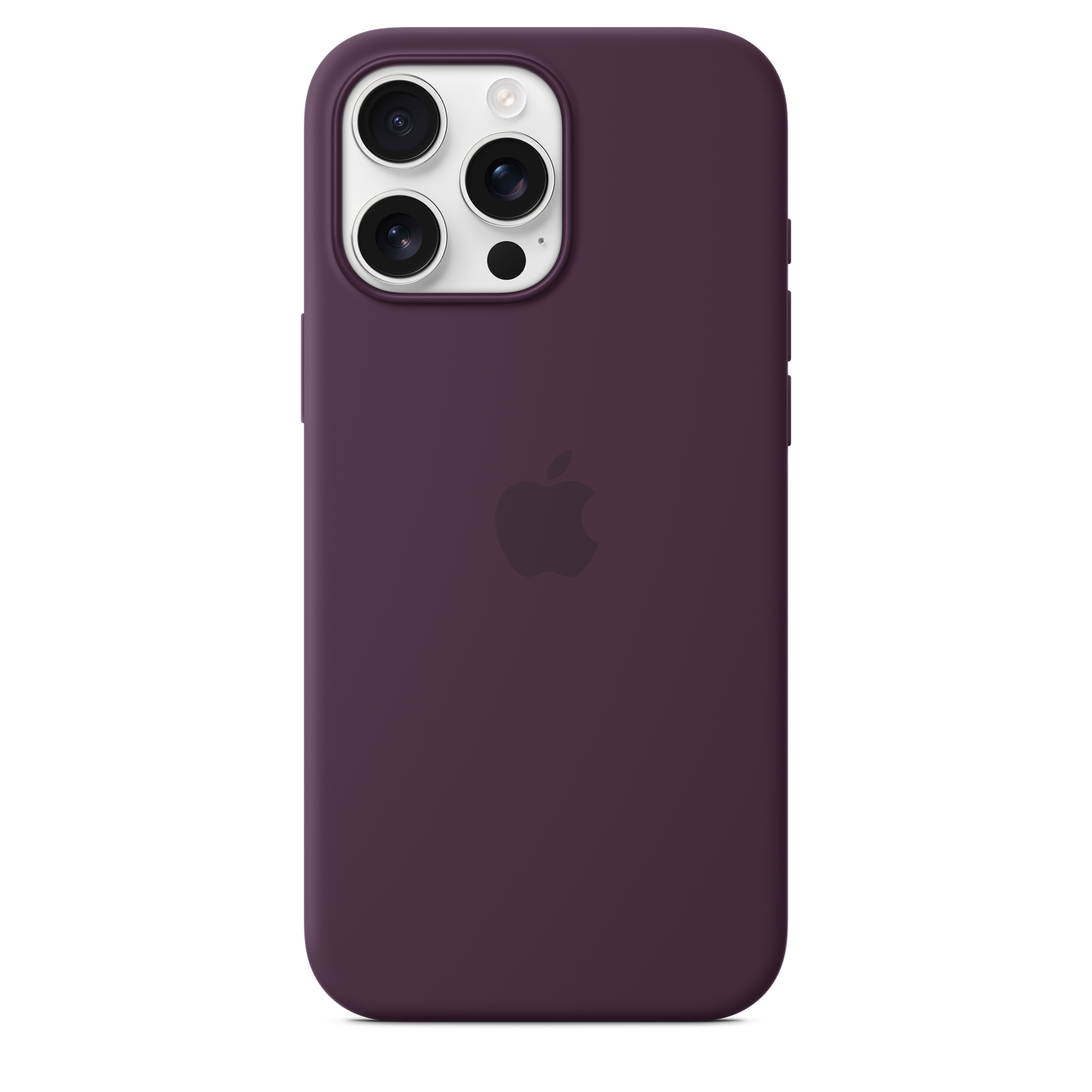 iPhone 16 Pro Max Silicone Case with MagSafe - Plum