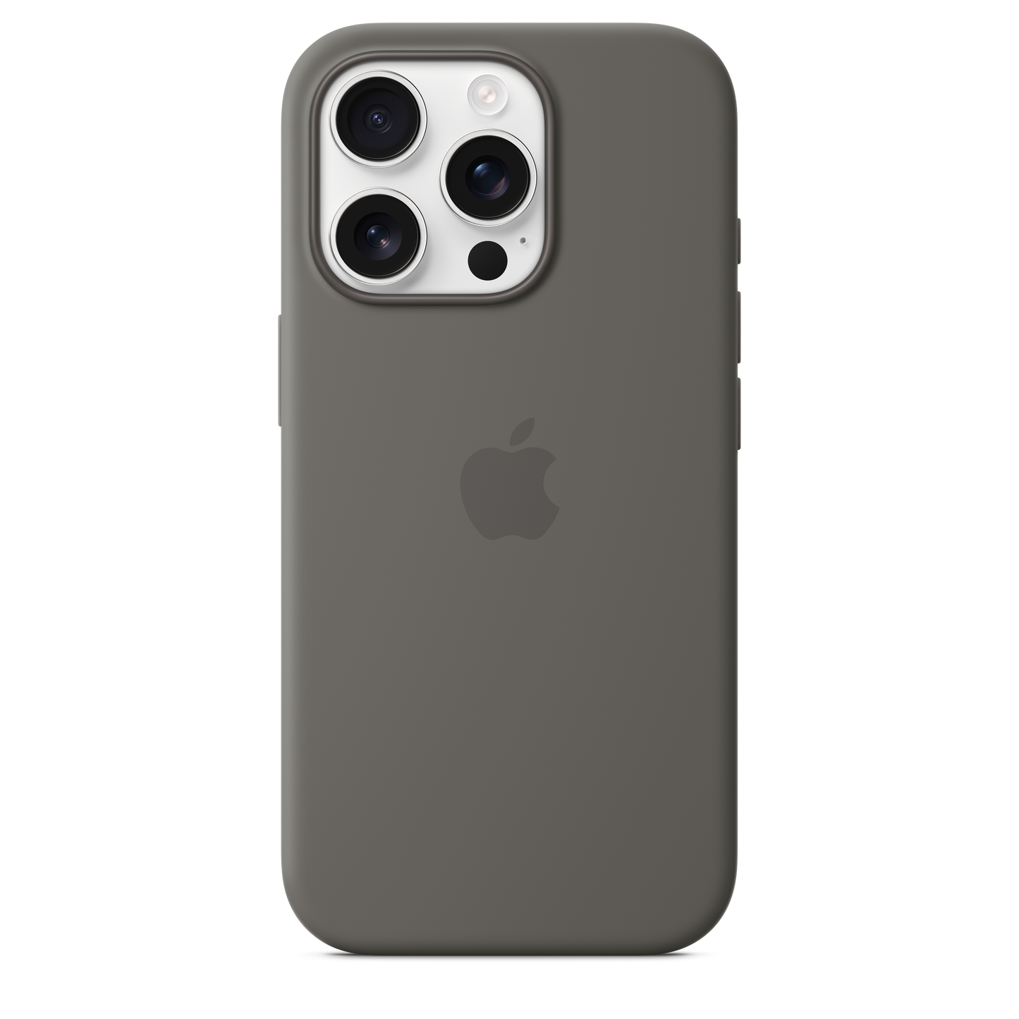 iPhone 16 Pro Silicone Case with MagSafe - Stone Grey