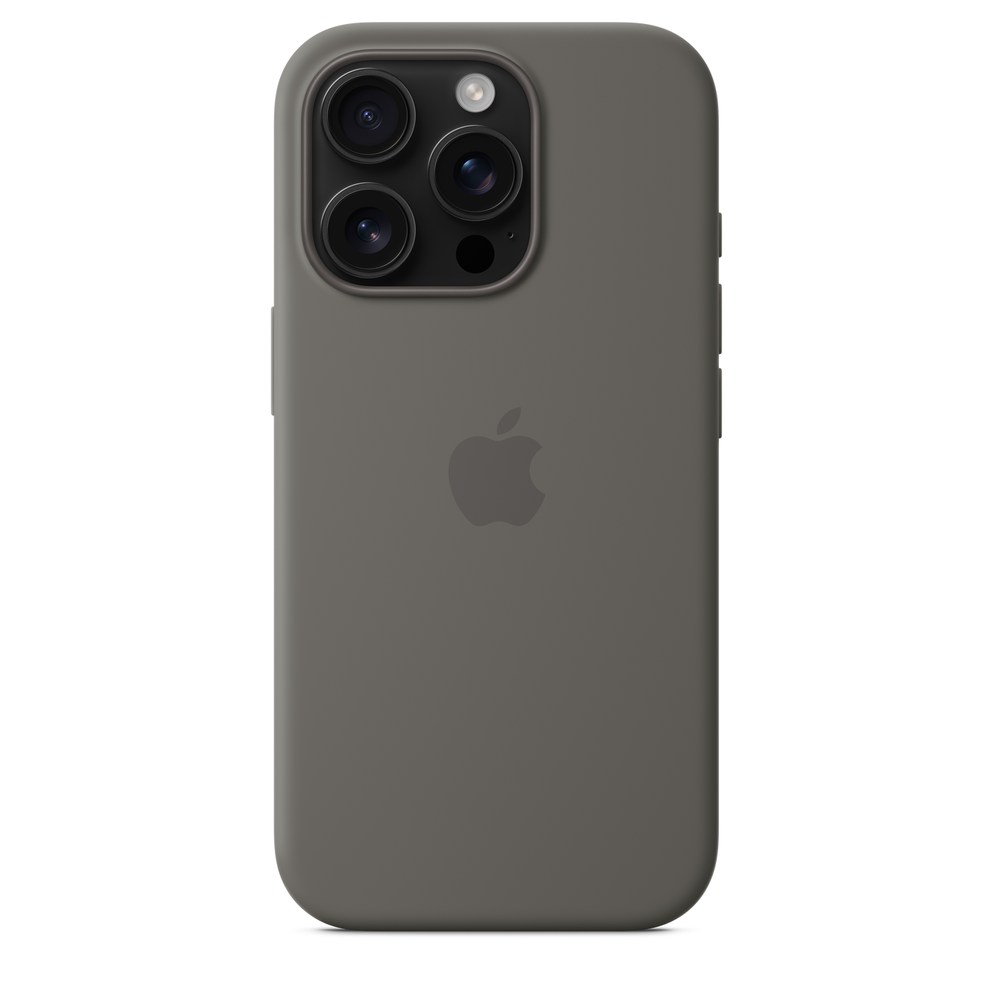 iPhone 16 Pro Silicone Case with MagSafe - Stone Grey