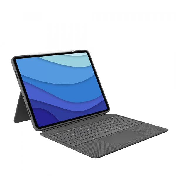 Logitech Combo Touch For iPad Pro 12.9-inch (5th Gen) - Oxford Grey